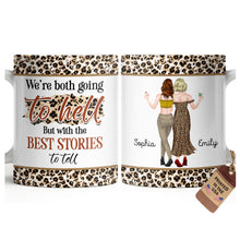 Load image into Gallery viewer, Personalized Leopard Pattern Coffee Mug Best Friend Gift