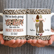 Load image into Gallery viewer, Personalized Leopard Pattern Coffee Mug Best Friend Gift