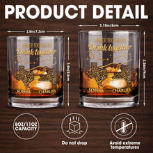 Load image into Gallery viewer, Personalized Custom Whiskey Glass with States Art Gift for Best Friends
