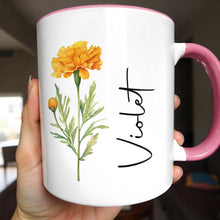 Load image into Gallery viewer, Personalized Accent Mug Work Bestie Definition Custom Gift