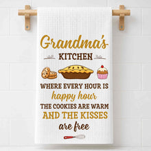 Load image into Gallery viewer, Personalized Kitchen Towel Gift for Grandma with Custom Design