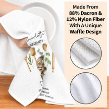 Load image into Gallery viewer, Personalized Funny Kitchen Towel Custom Quote Gift for Her