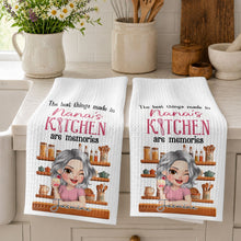 Load image into Gallery viewer, Personalized Kitchen Towel Custom Gift for Grandma Decor