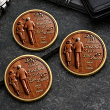 Load image into Gallery viewer, Personalized Commemorative Coin Custom Couple Gift Anniversary