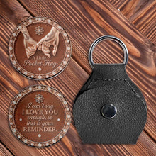 Load image into Gallery viewer, Personalized Pocket Hug Custom Message Love Token Gift for Couples