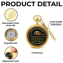 Load image into Gallery viewer, Personalized Custom Pocket Watch Engraved Love Gift for Couple