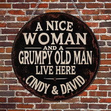 Load image into Gallery viewer, Personalized Custom Metal Sign for Couples - Funny Home Décor Gift