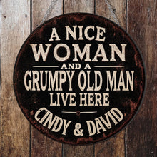 Load image into Gallery viewer, Personalized Custom Metal Sign for Couples - Funny Home Décor Gift