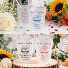 Load image into Gallery viewer, Personalized Frosted Cups Custom Design for Couples Gift