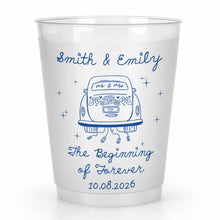 Load image into Gallery viewer, Personalized Frosted Cups Custom Design for Couples Gift