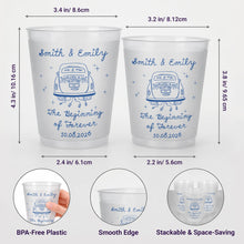 Load image into Gallery viewer, Personalized Frosted Cups Custom Design for Couples Gift