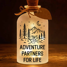 Load image into Gallery viewer, Personalized Short Bottle Light Custom Name Gift for Couples