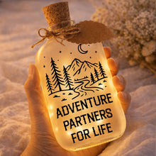 Load image into Gallery viewer, Personalized Short Bottle Light Custom Name Gift for Couples