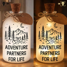 Load image into Gallery viewer, Personalized Short Bottle Light Custom Name Gift for Couples