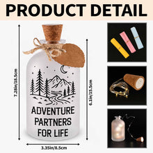 Load image into Gallery viewer, Personalized Short Bottle Light Custom Name Gift for Couples