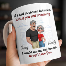 Load image into Gallery viewer, Personalized Couple Coffee Mug Custom Love Art Gift for Anniversary