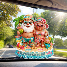 Load image into Gallery viewer, Personalized Acrylic Ornament for Couples Custom Name Gift