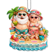 Load image into Gallery viewer, Personalized Acrylic Ornament for Couples Custom Name Gift