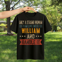 Load image into Gallery viewer, Personalized Strong Woman Custom T-shirt Hoodie Gift for Couples
