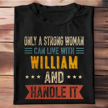 Load image into Gallery viewer, Personalized Strong Woman Custom T-shirt Hoodie Gift for Couples