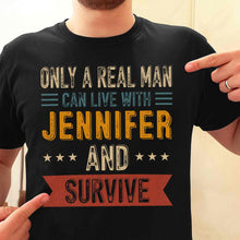 Load image into Gallery viewer, Personalized Strong Woman Custom T-shirt Hoodie Gift for Couples