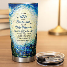 Load image into Gallery viewer, Personalized Stainless Steel Tumbler Custom Name Gift for Wife