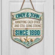 Load image into Gallery viewer, Personalized 3D Wood Sign Custom Couple Name Gift for Anniversary