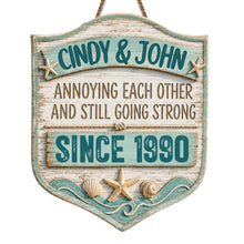 Load image into Gallery viewer, Personalized 3D Wood Sign Custom Couple Name Gift for Anniversary