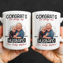 Load image into Gallery viewer, Personalized Funny Couple Coffee Mug Custom Name Gift for Husband