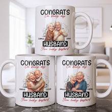 Load image into Gallery viewer, Personalized Funny Couple Coffee Mug Custom Name Gift for Husband