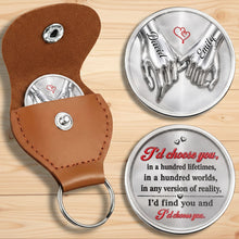 Load image into Gallery viewer, Personalized Pocket Hug Custom Name Gift for Couple Anniversary