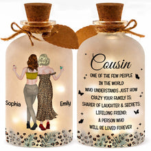 Load image into Gallery viewer, Personalized Short Bottle Light Custom Name Gift for Cousin