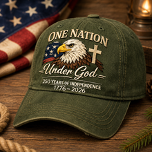Load image into Gallery viewer, Personalized Independence Day Hat Custom 250 Years Gift Idea
