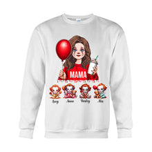 Load image into Gallery viewer, Personalized Mama of Nightmares T-Shirt & Hoodie Gift for Mom
