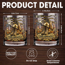 Load image into Gallery viewer, Personalized Custom Whiskey Glass for Dad with 3D Design