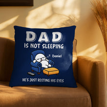 Load image into Gallery viewer, Personalized Custom Pillow for Dad Embroidery Effect Gift