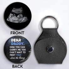 Load image into Gallery viewer, Personalized Ultrasound Photo Pocket Hug Custom Gift for Dad