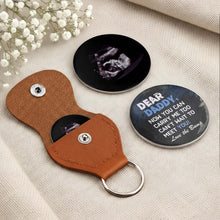 Load image into Gallery viewer, Personalized Ultrasound Photo Pocket Hug Custom Gift for Dad