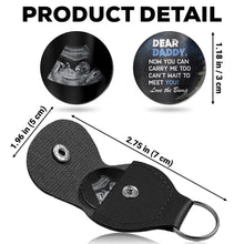 Load image into Gallery viewer, Personalized Ultrasound Photo Pocket Hug Custom Gift for Dad