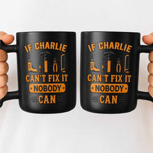 Load image into Gallery viewer, Personalized Wrench Handle Coffee Mug Custom Gift for Dad