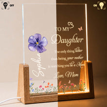 Load image into Gallery viewer, Personalized Acrylic Night Light Custom Name Gift for Daughter