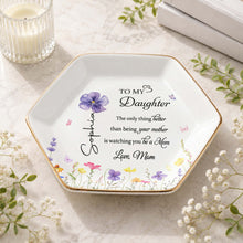 Load image into Gallery viewer, Personalized Hexagonal Jewelry Dish Custom Gift for Daughter