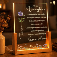 Load image into Gallery viewer, Personalized Acrylic Night Light Custom Name Gift for Daughter