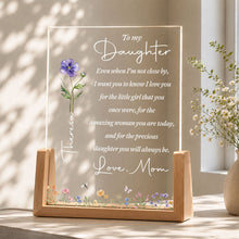Load image into Gallery viewer, Personalized Acrylic Night Light Custom Name Gift for Daughter