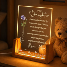 Load image into Gallery viewer, Personalized Acrylic Night Light Custom Name Gift for Daughter