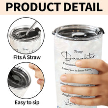 Load image into Gallery viewer, Personalized 20oz Stainless Steel Tumbler Gift for Daughter