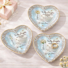 Load image into Gallery viewer, Personalized Heart Jewelry Dish Custom Name Gift for Bride