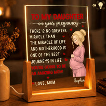 Load image into Gallery viewer, Personalized Acrylic Night Light Custom Gift for Daughter