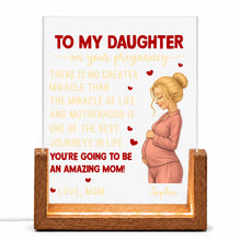 Load image into Gallery viewer, Personalized Acrylic Night Light Custom Gift for Daughter