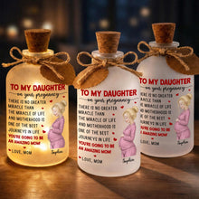 Load image into Gallery viewer, Personalized Frosted Short Bottle Light Custom Name Gift for Daughter